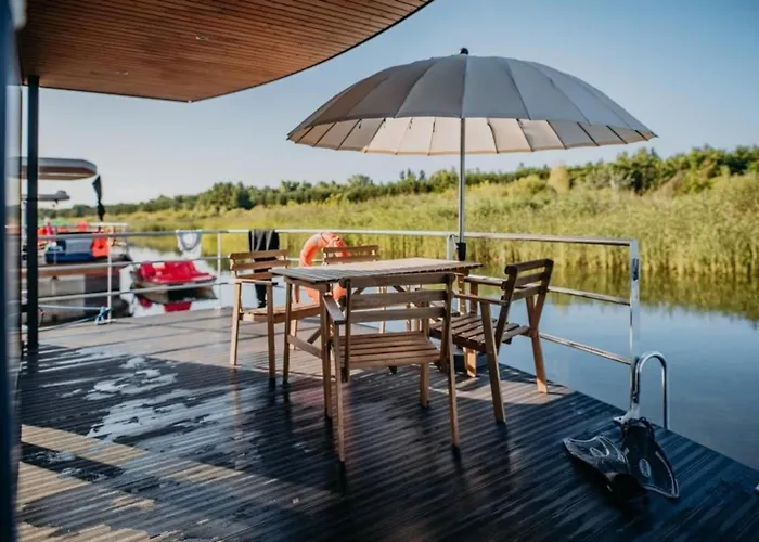 Hotel na wodzie Hausboot Grasshopper Klitten